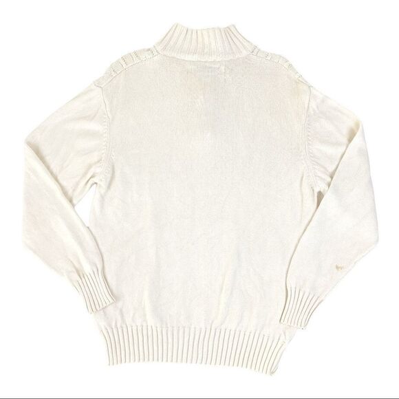 Vintage Y2K Perry Ellis Knitted High Neck Sweater - Picture 5 of 5